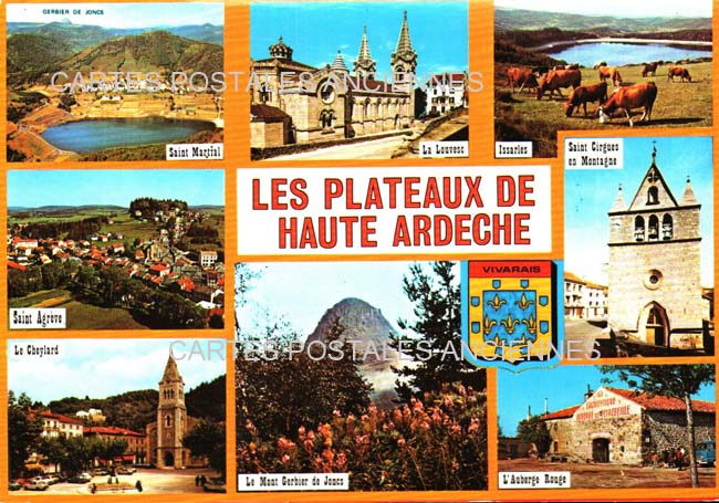 Cartes postales anciennes > CARTES POSTALES > carte postale ancienne > cartes-postales-ancienne.com Auvergne rhone alpes Ardeche Saint Martial