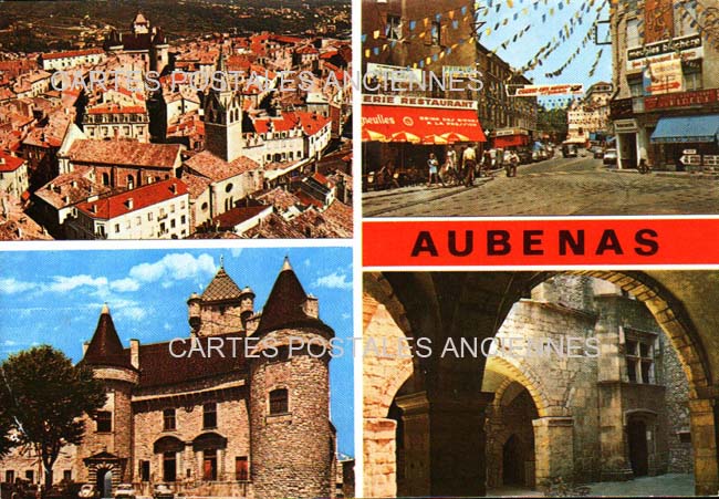 Cartes postales anciennes > CARTES POSTALES > carte postale ancienne > cartes-postales-ancienne.com Auvergne rhone alpes Ardeche Aubenas