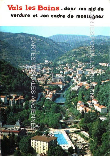 Cartes postales anciennes > CARTES POSTALES > carte postale ancienne > cartes-postales-ancienne.com Auvergne rhone alpes Ardeche Vals Les Bains