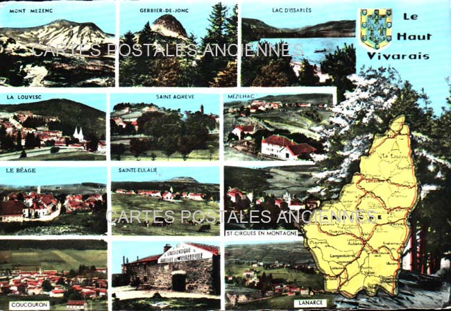 Cartes postales anciennes > CARTES POSTALES > carte postale ancienne > cartes-postales-ancienne.com Ardeche 07 Saint Martial