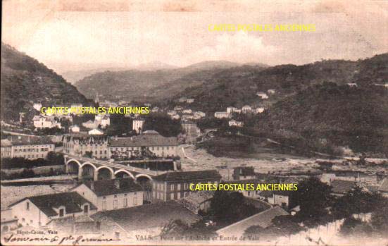 Cartes postales anciennes > CARTES POSTALES > carte postale ancienne > cartes-postales-ancienne.com Auvergne rhone alpes Ardeche Vals Les Bains