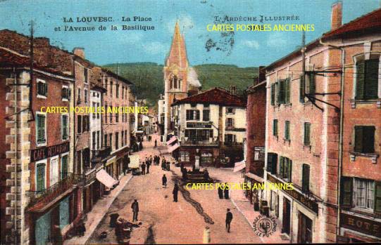 Cartes postales anciennes > CARTES POSTALES > carte postale ancienne > cartes-postales-ancienne.com Auvergne rhone alpes Ardeche Lalouvesc