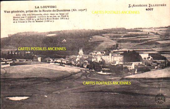 Cartes postales anciennes > CARTES POSTALES > carte postale ancienne > cartes-postales-ancienne.com Auvergne rhone alpes Ardeche Lalouvesc