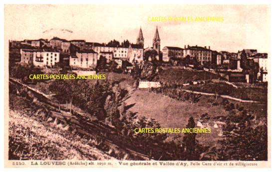 Cartes postales anciennes > CARTES POSTALES > carte postale ancienne > cartes-postales-ancienne.com Auvergne rhone alpes Ardeche Lalouvesc