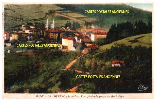 Cartes postales anciennes > CARTES POSTALES > carte postale ancienne > cartes-postales-ancienne.com Auvergne rhone alpes Ardeche Lalouvesc