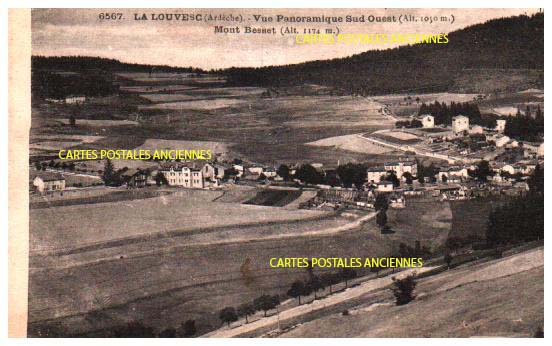 Cartes postales anciennes > CARTES POSTALES > carte postale ancienne > cartes-postales-ancienne.com Auvergne rhone alpes Ardeche Lalouvesc