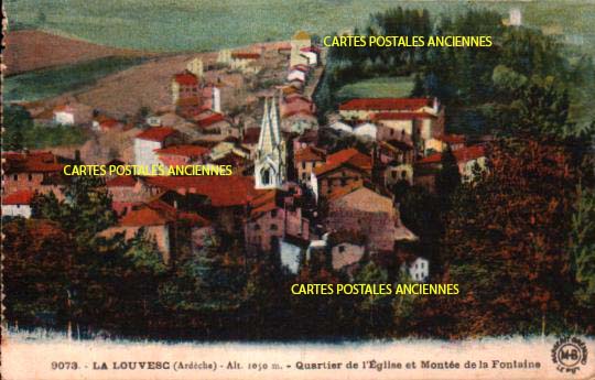 Cartes postales anciennes > CARTES POSTALES > carte postale ancienne > cartes-postales-ancienne.com Auvergne rhone alpes Ardeche Lalouvesc