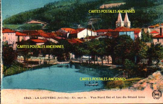 Cartes postales anciennes > CARTES POSTALES > carte postale ancienne > cartes-postales-ancienne.com Auvergne rhone alpes Ardeche Lalouvesc