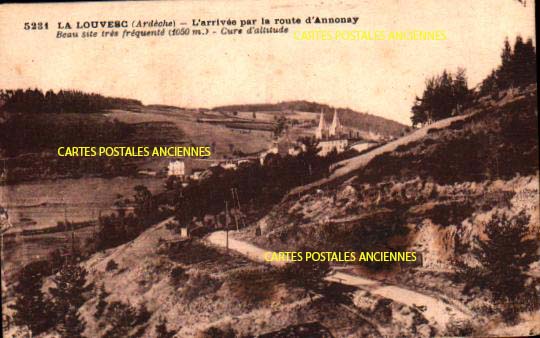 Cartes postales anciennes > CARTES POSTALES > carte postale ancienne > cartes-postales-ancienne.com Auvergne rhone alpes Ardeche Lalouvesc