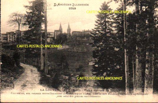 Cartes postales anciennes > CARTES POSTALES > carte postale ancienne > cartes-postales-ancienne.com Auvergne rhone alpes Ardeche Lalouvesc