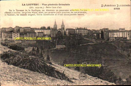 Cartes postales anciennes > CARTES POSTALES > carte postale ancienne > cartes-postales-ancienne.com Auvergne rhone alpes Ardeche Lalouvesc