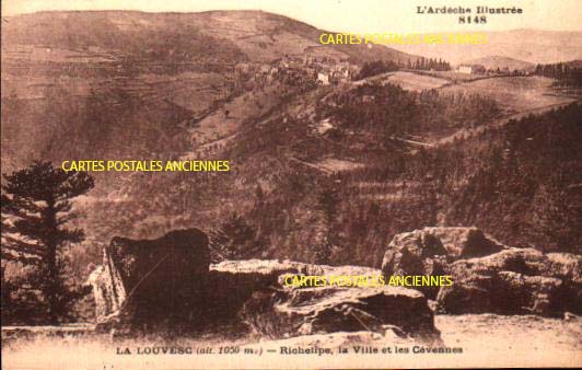 Cartes postales anciennes > CARTES POSTALES > carte postale ancienne > cartes-postales-ancienne.com Auvergne rhone alpes Ardeche Lalouvesc