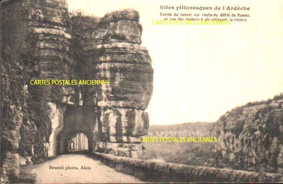 Cartes postales anciennes > CARTES POSTALES > carte postale ancienne > cartes-postales-ancienne.com Auvergne rhone alpes Ardeche Ruoms