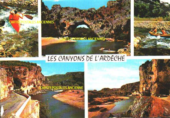 Cartes postales anciennes > CARTES POSTALES > carte postale ancienne > cartes-postales-ancienne.com Auvergne rhone alpes Ardeche Vallon Pont D Arc