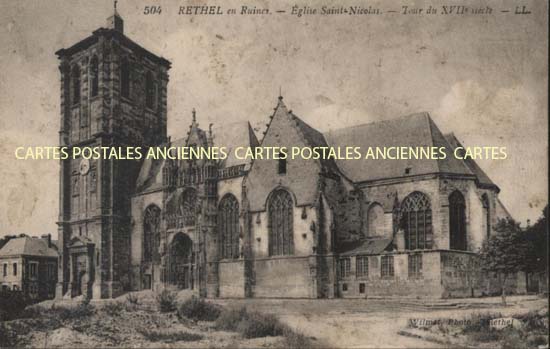 Cartes postales anciennes > CARTES POSTALES > carte postale ancienne > cartes-postales-ancienne.com Ardennes 08 Rethel