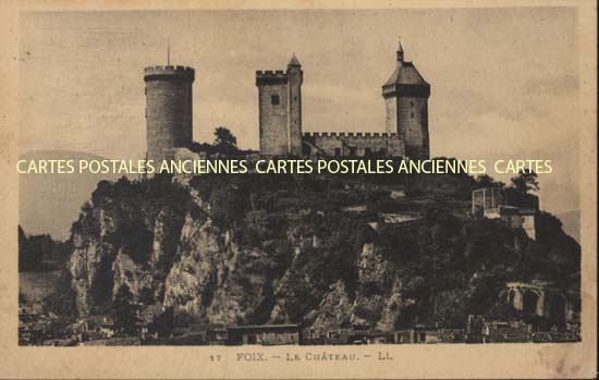 Cartes postales anciennes > CARTES POSTALES > carte postale ancienne > cartes-postales-ancienne.com Occitanie Foix