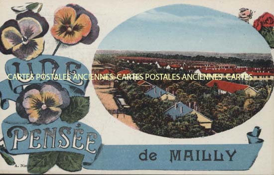 Cartes postales anciennes > CARTES POSTALES > carte postale ancienne > cartes-postales-ancienne.com Aube 10 Mailly Le Camp