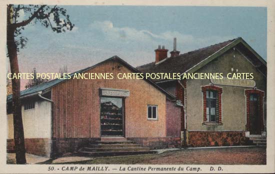 Cartes postales anciennes > CARTES POSTALES > carte postale ancienne > cartes-postales-ancienne.com Aube 10 Mailly Le Camp