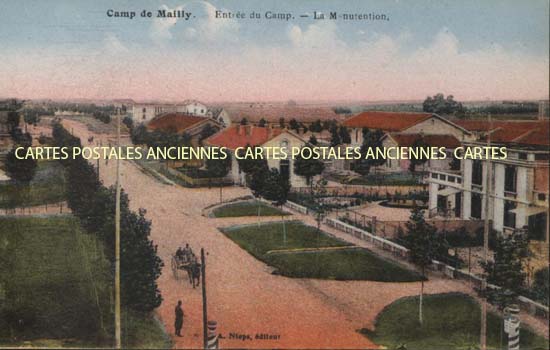 Cartes postales anciennes > CARTES POSTALES > carte postale ancienne > cartes-postales-ancienne.com Aube 10 Mailly Le Camp