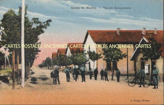 Cartes postales anciennes > CARTES POSTALES > carte postale ancienne > cartes-postales-ancienne.com Aube 10 Mailly Le Camp