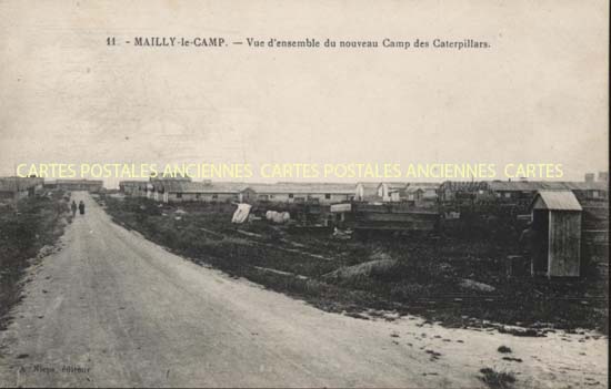 Cartes postales anciennes > CARTES POSTALES > carte postale ancienne > cartes-postales-ancienne.com Aube 10 Mailly Le Camp