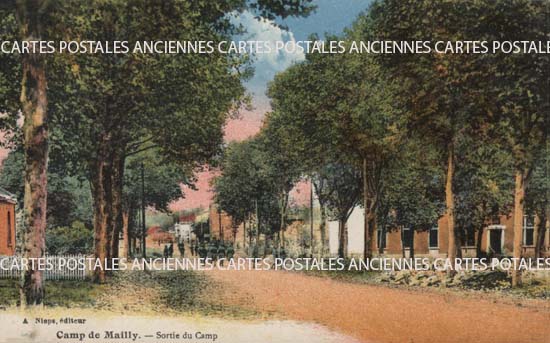 Cartes postales anciennes > CARTES POSTALES > carte postale ancienne > cartes-postales-ancienne.com Aube 10 Mailly Le Camp