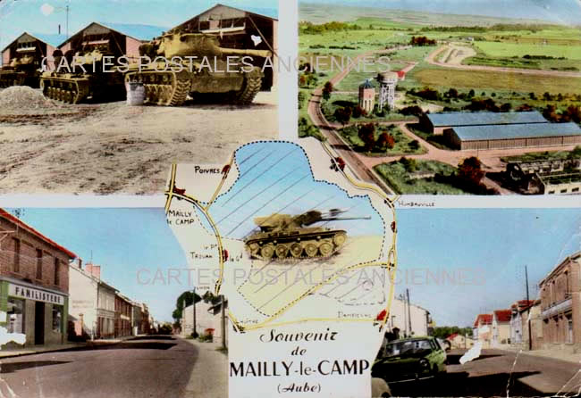 Cartes postales anciennes > CARTES POSTALES > carte postale ancienne > cartes-postales-ancienne.com Aube 10 Mailly Le Camp