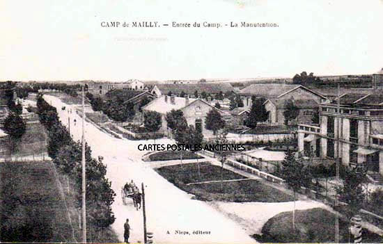 Cartes postales anciennes > CARTES POSTALES > carte postale ancienne > cartes-postales-ancienne.com Aube 10 Mailly Le Camp