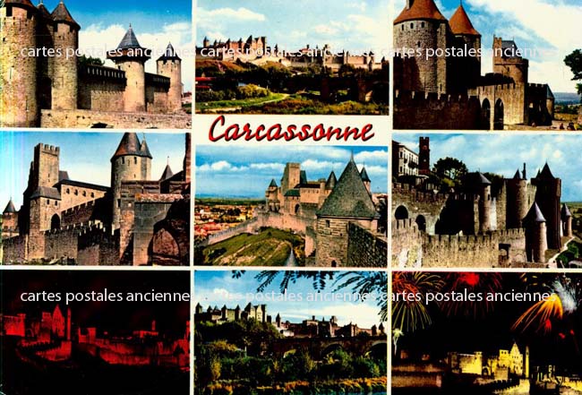 Cartes postales anciennes > CARTES POSTALES > carte postale ancienne > cartes-postales-ancienne.com Occitanie Aude Carcassonne