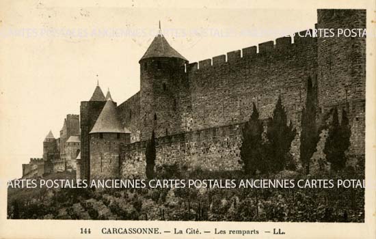 Cartes postales anciennes > CARTES POSTALES > carte postale ancienne > cartes-postales-ancienne.com Occitanie Aude Carcassonne