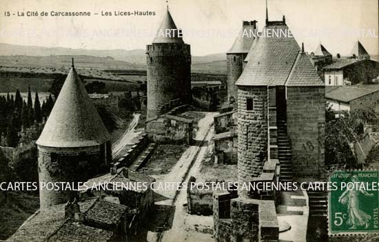 Cartes postales anciennes > CARTES POSTALES > carte postale ancienne > cartes-postales-ancienne.com Occitanie Aude Carcassonne