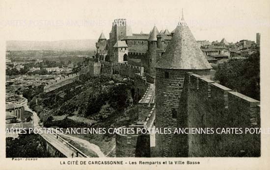 Cartes postales anciennes > CARTES POSTALES > carte postale ancienne > cartes-postales-ancienne.com Occitanie Aude Carcassonne