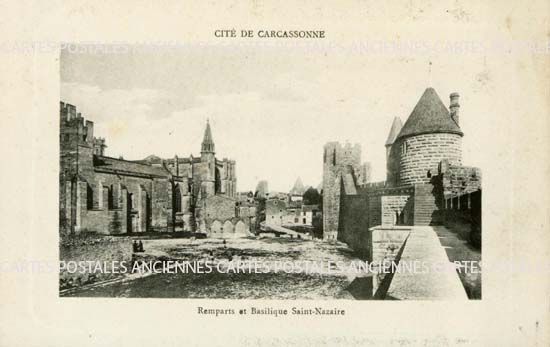 Cartes postales anciennes > CARTES POSTALES > carte postale ancienne > cartes-postales-ancienne.com Occitanie Aude Carcassonne