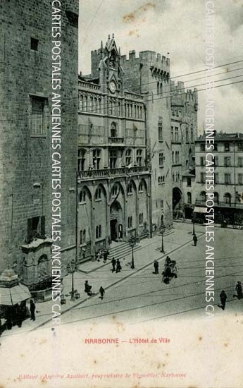 Cartes postales anciennes > CARTES POSTALES > carte postale ancienne > cartes-postales-ancienne.com Occitanie Aude Narbonne