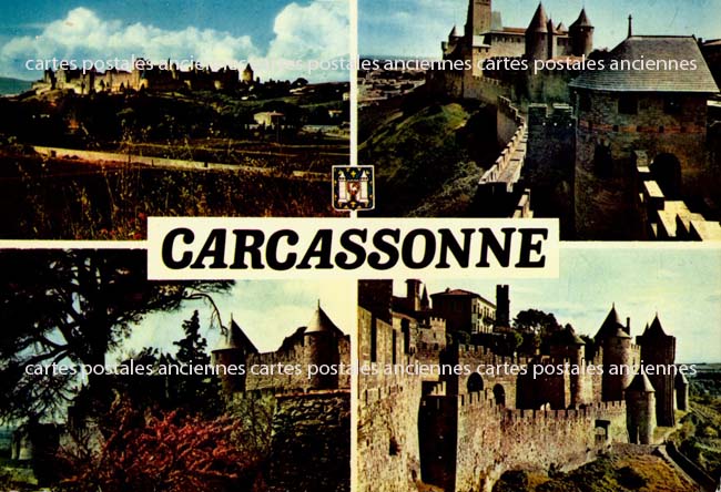 Cartes postales anciennes > CARTES POSTALES > carte postale ancienne > cartes-postales-ancienne.com Occitanie Aude Carcassonne