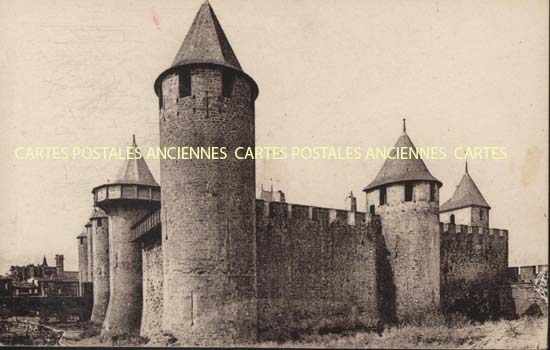 Cartes postales anciennes > CARTES POSTALES > carte postale ancienne > cartes-postales-ancienne.com Occitanie Carcassonne