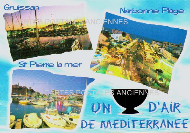 Cartes postales anciennes > CARTES POSTALES > carte postale ancienne > cartes-postales-ancienne.com Occitanie Saint Pierre La Mer