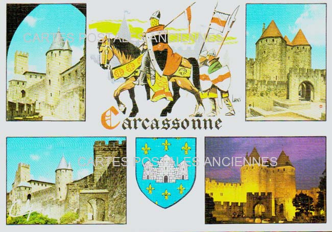 Cartes postales anciennes > CARTES POSTALES > carte postale ancienne > cartes-postales-ancienne.com Occitanie Carcassonne