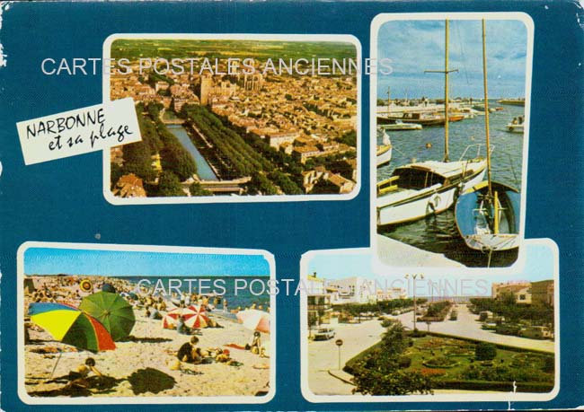 Cartes postales anciennes > CARTES POSTALES > carte postale ancienne > cartes-postales-ancienne.com Occitanie Aude Narbonne