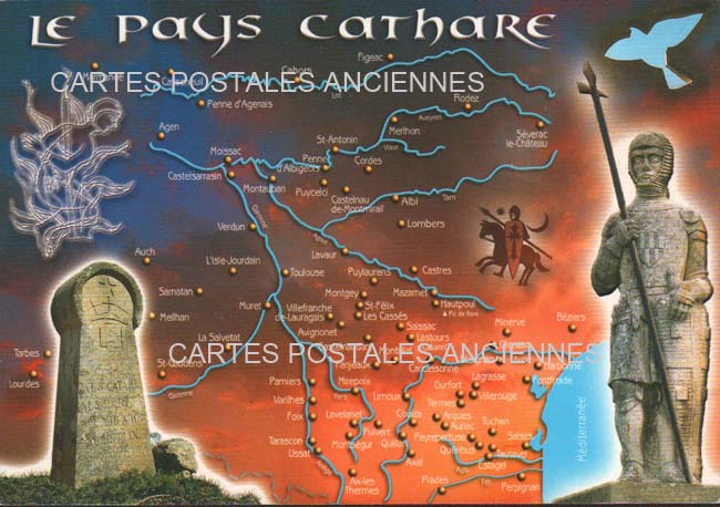 Cartes postales anciennes > CARTES POSTALES > carte postale ancienne > cartes-postales-ancienne.com Occitanie Carcassonne