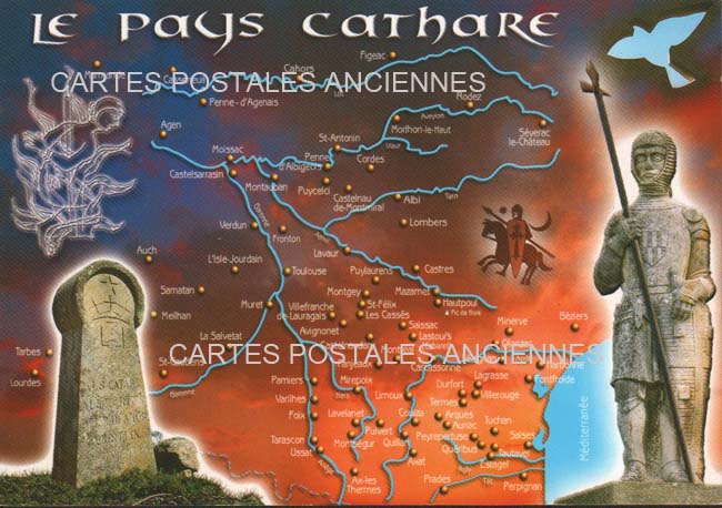 Cartes postales anciennes > CARTES POSTALES > carte postale ancienne > cartes-postales-ancienne.com Occitanie Carcassonne