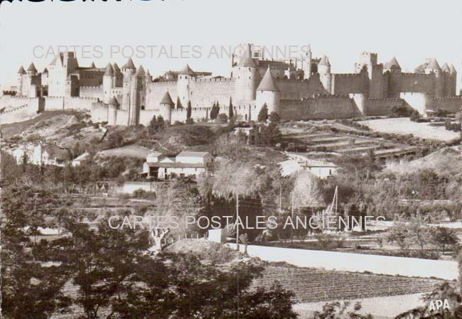 Cartes postales anciennes > CARTES POSTALES > carte postale ancienne > cartes-postales-ancienne.com Occitanie Carcassonne