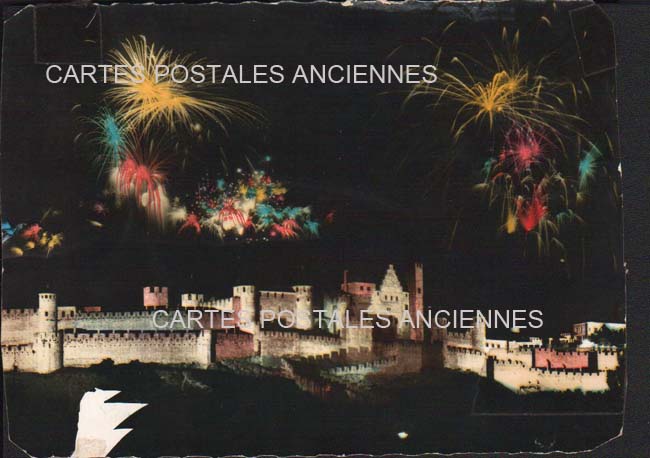 Cartes postales anciennes > CARTES POSTALES > carte postale ancienne > cartes-postales-ancienne.com Occitanie Carcassonne