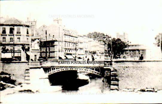 Cartes postales anciennes > CARTES POSTALES > carte postale ancienne > cartes-postales-ancienne.com Occitanie Aude Narbonne