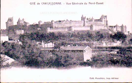 Cartes postales anciennes > CARTES POSTALES > carte postale ancienne > cartes-postales-ancienne.com Occitanie Carcassonne