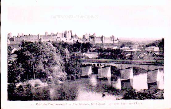 Cartes postales anciennes > CARTES POSTALES > carte postale ancienne > cartes-postales-ancienne.com Occitanie Carcassonne