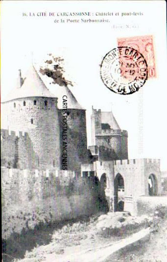 Cartes postales anciennes > CARTES POSTALES > carte postale ancienne > cartes-postales-ancienne.com Occitanie Carcassonne