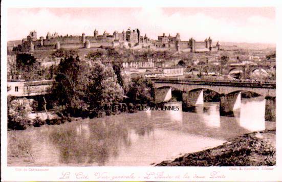 Cartes postales anciennes > CARTES POSTALES > carte postale ancienne > cartes-postales-ancienne.com Occitanie Carcassonne