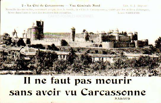 Cartes postales anciennes > CARTES POSTALES > carte postale ancienne > cartes-postales-ancienne.com Occitanie Carcassonne