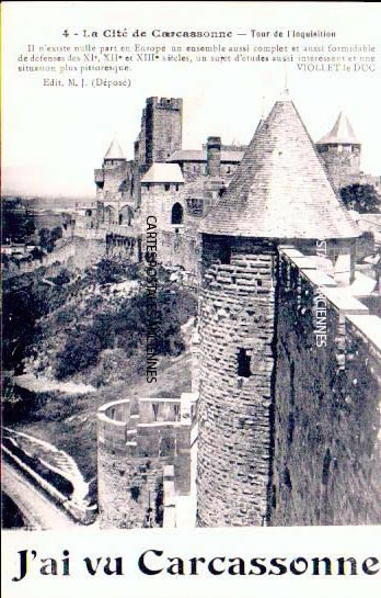 Cartes postales anciennes > CARTES POSTALES > carte postale ancienne > cartes-postales-ancienne.com Occitanie Carcassonne